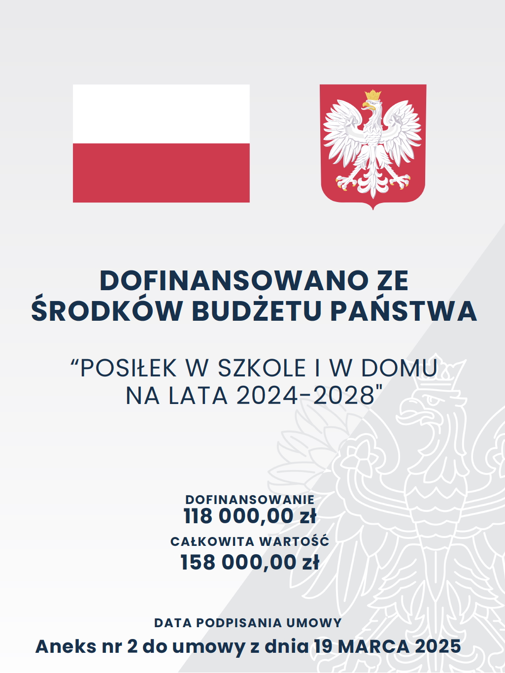 Posiłek w domu i szkole